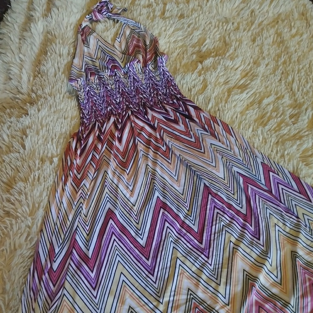 🌴Colorful sundress